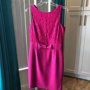 Banana Republic Magenta Sheath Dress